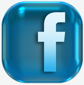 Facebook button logo